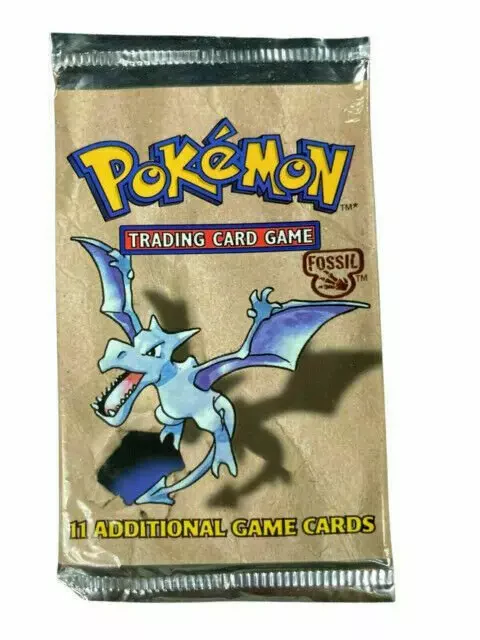 pokemon fossil booster box price Pokemon Trading Card Game Booster Pack Fossil Zapdos Art