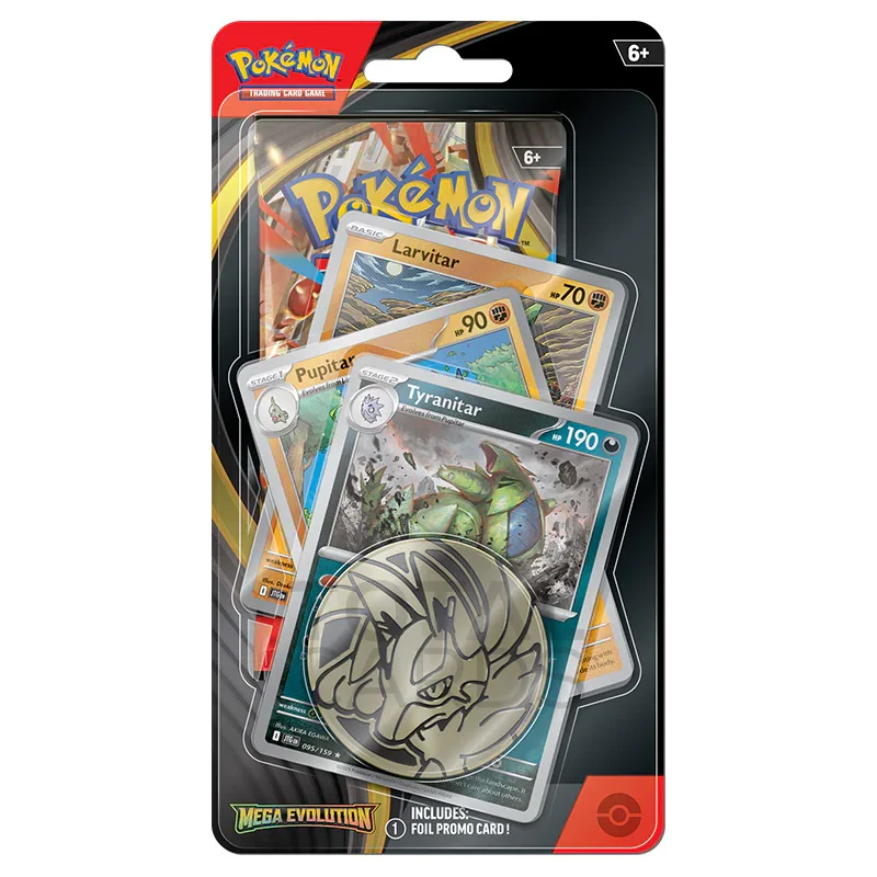 Pokmon - Mega Evolution - Tyranitar - Premium Checklane Blister |  TCGCompare