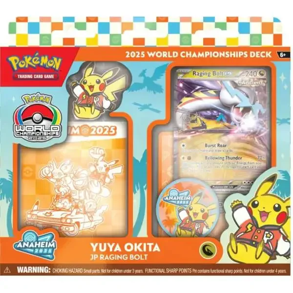 Pokemon - 2025 World Championship Deck - Yuya Okita - JP Raging