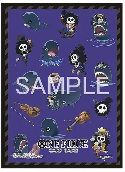 One Piece Card Game: Official Sleeve 14 - Brook & Laboon | TCGCompare One Piece Card Game: Official Sleeve 14 - Brook & Laboon | TCGCompare